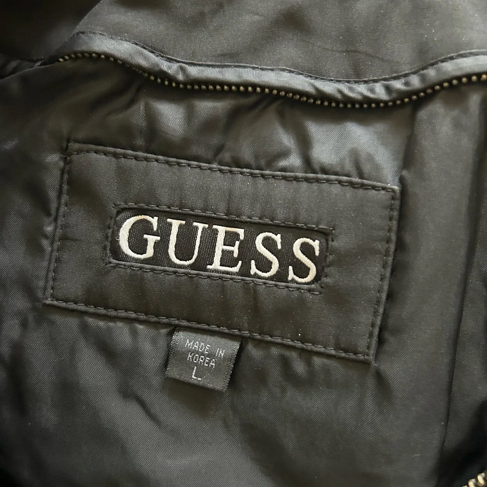 Guess men’s zip front Jacket - Picture 4 of 5